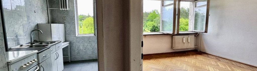 3 pokoje | potencjał | las bielański