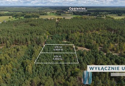 Działka rolna 3010 m2 / opaleniec / chorzele