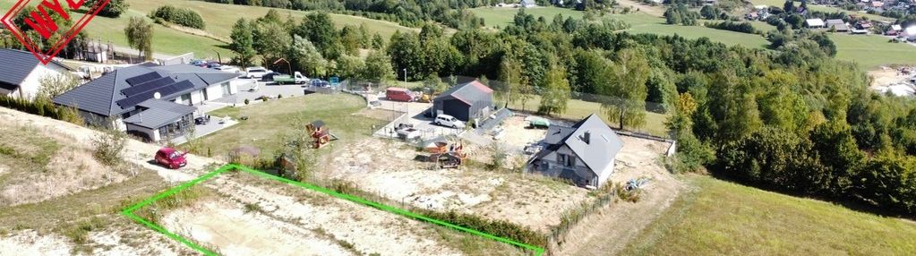 Działka budowlana w beskidzie sądeckim, widok na dunajec
