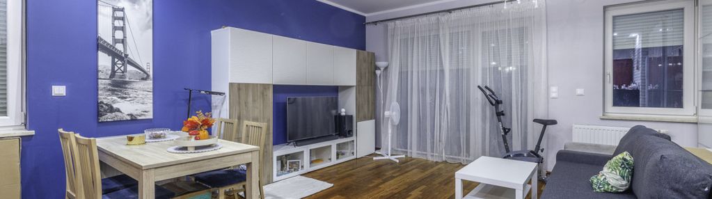 Alfa park - przestronne 2 pokoje z ogródkiem