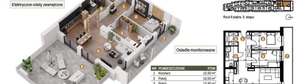 Apartament 84 m2 z tarasem na dachu 106 m2