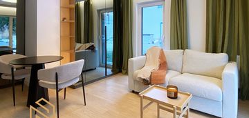 Kompaktowe mieszkanie z ogródkiem