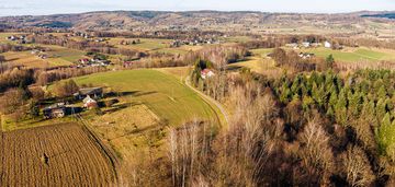 Działka leśna  30,25 ar tuchów