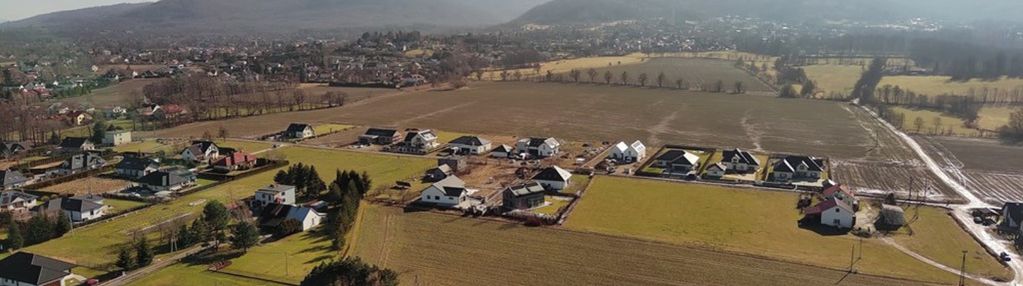 Działka jawor, ul. bielska – widok na góry