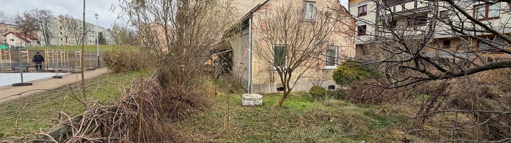 Działka zabudowana starym domem kraków krowodrza