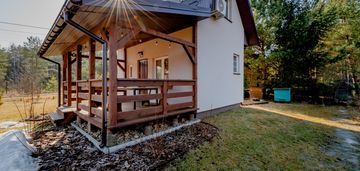 Domek 40 m² z tarasem, nowa łuka, cisza i zieleń
