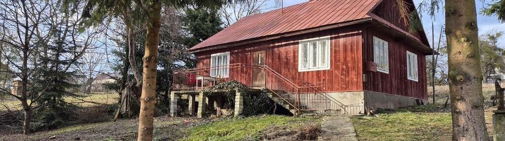 Dom drewniany - kniażyce gmina fredropol