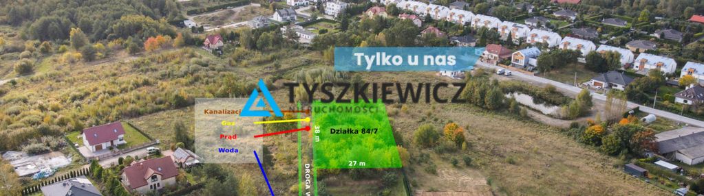 Najwyżej położona działka w jankowo gdańskie