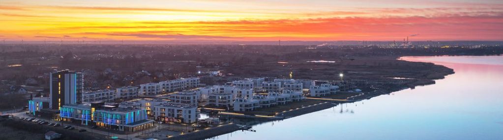 Apartament z ogrodem, prywatna przystań jachtowa