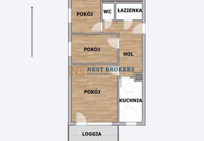 3 pokoje i osobna kuchnia. mistrzejowice, piastów.