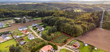 Nowość - działka przy lesie - 1519m² z wydanymi wz