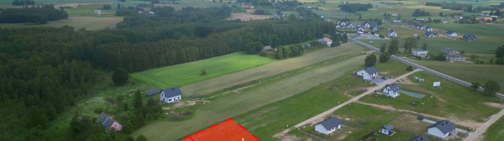 Działka budowlana 801m lubichowo poziomkowa