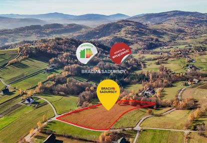 Widokowa działka w beskidzie wyspowym