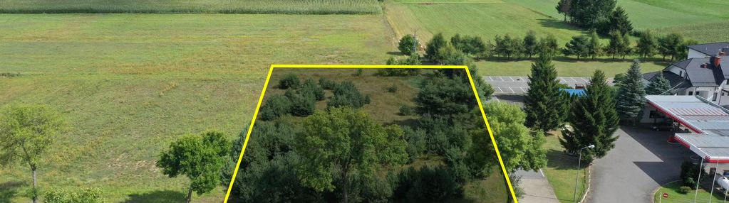 Duża działka pod zabudowę mieszkalno-usługową