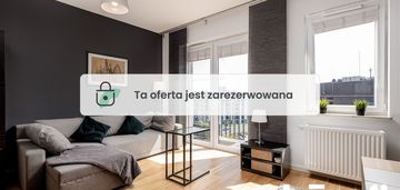 2-pokojowe, 42 m2 z balkonem i miejscem postojowym