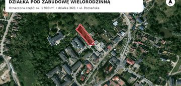 Działka pod zabudowe wielorodzinna warszewo