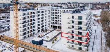 Duży apartament 4-pokojowy. stan deweloperski