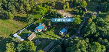 Siedlisko w samym środku lasu obok rzeki!