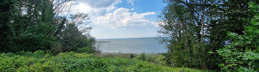 Zabudowana działka jezioro gardno, gardna wielka