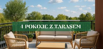 Okazja dąbrowa gòrnicza reden 4 pakoje taras
