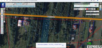 Działka 2408 m2 otwock ul. pokojowa