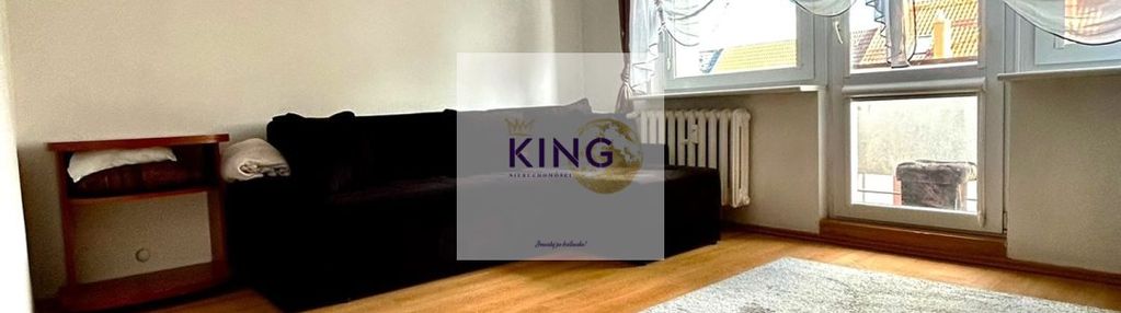 2 pokoje / 42,42 m² / balkon / centrum miasta