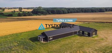 Piękny pasywny dom w borach tucholskich.