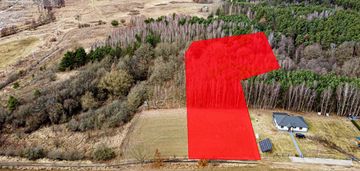 Duża działka z własnym lasem w kępie!