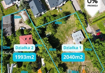Konstancin! ponad 4000 m.kw. działki inwestycyjnej
