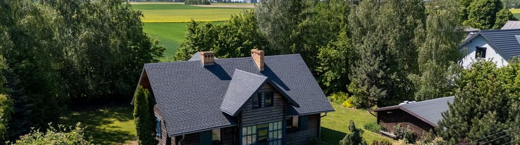 Klimatyczny dom z bala / duża działka 3050m2