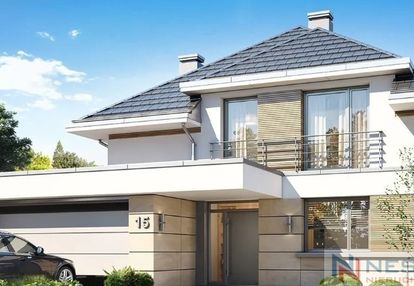 Nowoczesny dom - wola suchożebrska, działka 1057m2