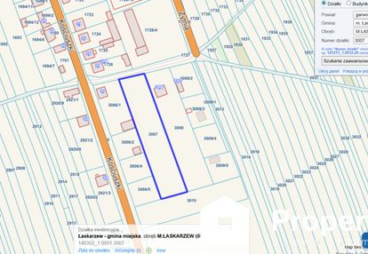 Atrakcyjna działka budowlana pow 3640 m2 łaskarzew