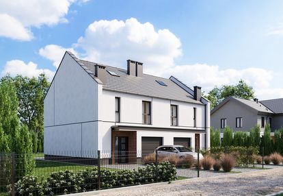 Nowość bliźniak z ogródkiem i garażem w sercu rumi