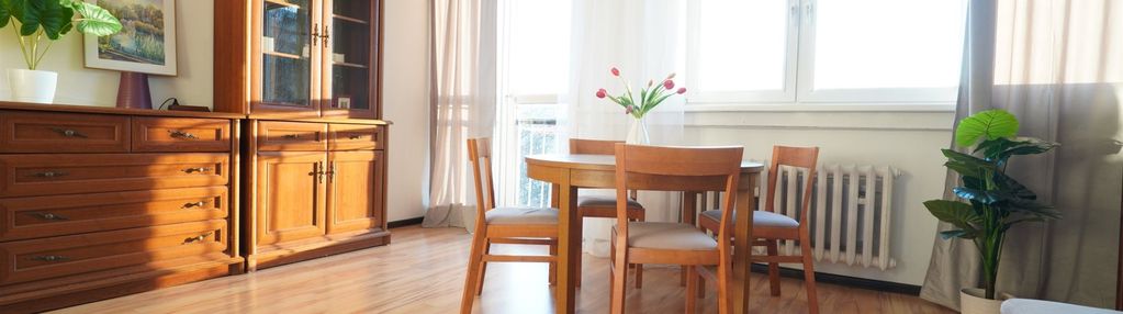 Mieszkanie wśród zieleni i ładnym widokiem.centrum