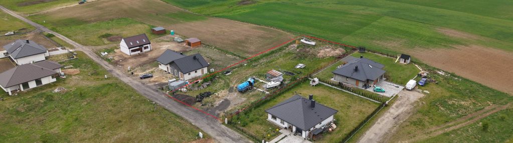 Działka budowlana 2437 m² – stradomno