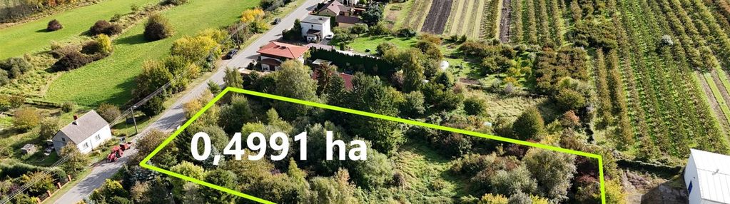 Duża działka z warunkami zbudowy