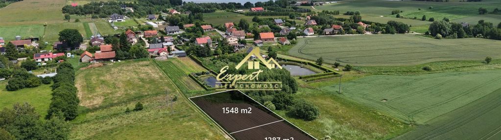 Działki budowlane 1287 m² i 1548 m² | zwierzewo
