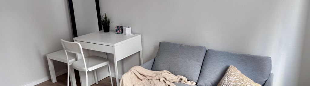 Zostań 1-szym najemcą. kawalerka z wnęką sypialną.