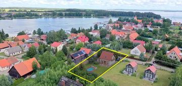 Atrakcyjny dom w rydzewie, gm. miłki – nad jeziorem niegocin!
