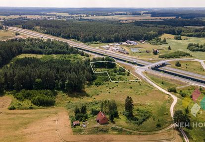 Działka z możliwością zabudowy usługowej, domu