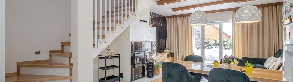 Dom w zabudowie bliźniaczej/ładne wnętrze