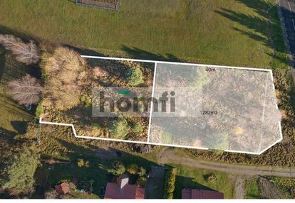 Działka budowlana 1282 m² | nożyno
