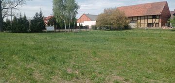 Działka budowlana z gotowym projektem na budowę.