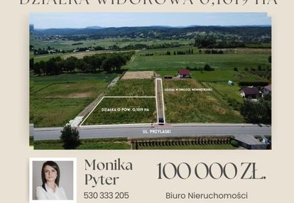 Działka 0,1019 ha przylaski