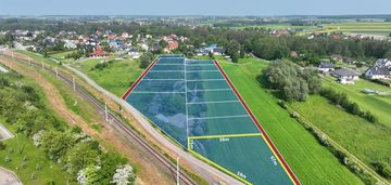 Ładna działka przy drodze 15,5ar - niedrzwica duża