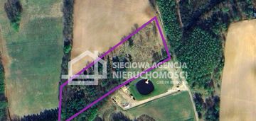 Kaszuby - działka 1,1 ha z warunkami zabudowy.