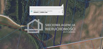 Działka 7100 m2 buda ruska/krasnopol