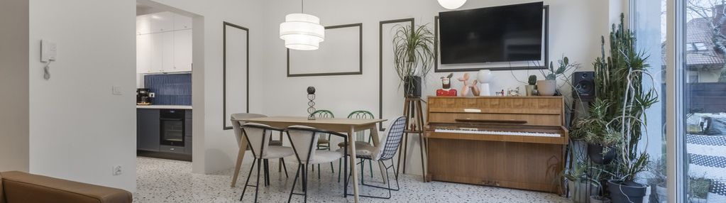 Wykończony segment narożny 95m2 warszawa wygoda