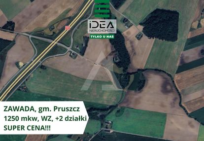 Działki z wz, zawada gm. pruszcz. asfalt.