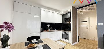 Mieszkanie 44 m² z garderobą i balkonem, bartąska